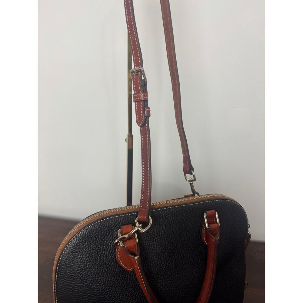 Dooney & Bourke Pebble Grain Zip Zip Satchel EUC - Picture 5 of 16